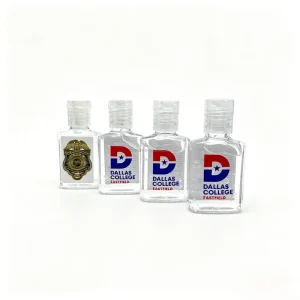 0.5 Oz Hand Sanitizer Antibacterial Gel in Flip Top Squeeze Bottle