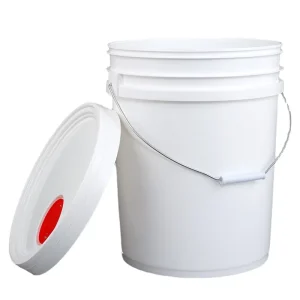 1-20 Litre Plastic Bucket with Handle and Lids 10L/18/20L PP Open Top Plastic Pail with Spout Lids