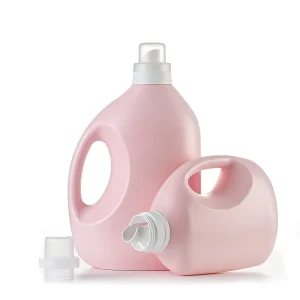 1.2L 2.5L Washing Liquid Fabric Softener Packaging Hdpe Plastic Laundry Detergent Bottle