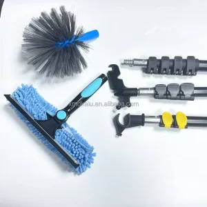 1.2m Aluminum Telescopic Pole for Cleaning Extended Tool Silicone Squeegee