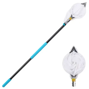 1.2m Telescopic Fruit Picker Pole Portable Fruit Picking Tool with Bag for Apple Peach Pear Garden OEM Customizable