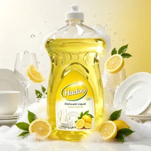 1.5L Customized Label Dishwashing Liquid Detergent Soap Manufacturer Lemon Perfume Disposable Dish Soap for Kitchen Use