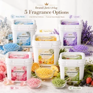 1.8 kg Scent Booster Beads Laundry 5 Fragrances Long Lasting Fabric Softener Laundry Beads OEM ODM Supplier Bulk