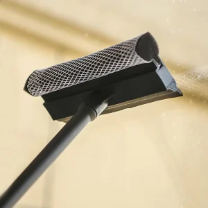 10 Inch Car Window Squeegee with 20 Inch Plastic Handle Auto Glass Cleaner Car Windshield Cleaning Tool