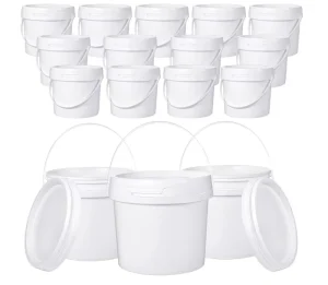 10-Liter Plastic Round Bucket Eco-Friendly Durable Customizable Color and Logo for Paint Storage