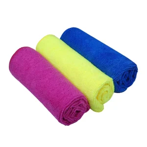 10-Piece Set 200gsm Microfiber Cleaning Cloths 30x30cm Auto Kitchen Household Wash Towels