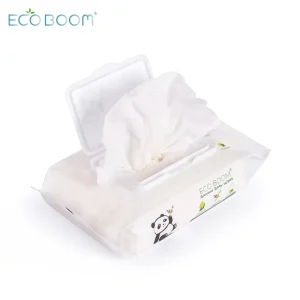 100% Biodegradable Flushable Plant Based Baby Bamboo Wet Toilet Tissue Wipes of China Manufacturer