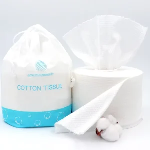 100% Cotton Disposable Face Towel Dry Wet Use for Sensitive Skin Facial Cleansing Makeup Removing Towel