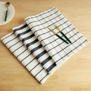 100% Cotton Kitchen Towel Quick Drying Hand Towel Cleaning Dishcloth Tea Towels