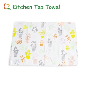 100% Cotton Kitchen Towels, Absorbent Washable Tea Towels