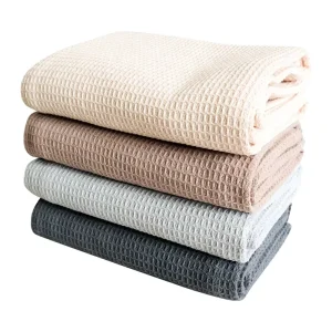 100% Cotton Quick Dry Waffle Weave Kitchen Dish Cloths Ultra Soft Absorbent Clean Towels for Home Use