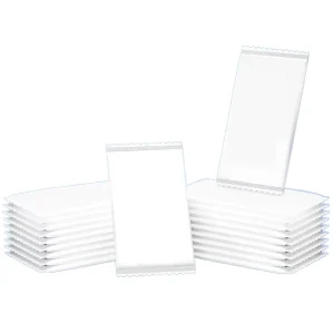 100 Count White Disposable Wet Wipes Eco Friendly Customizable Single Pack with Soft Fragrance for Catering and Hotels