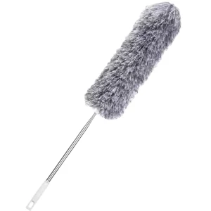 100-Inch Microfiber Duster Kit with Extension Pole and Bendable Long Handle