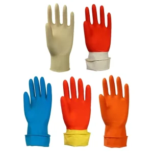 100% Latex Household Rubber Cleaning Gloves for Car Care and Children