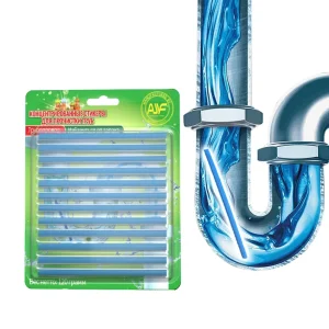 100-Pack Eco-Friendly Drain Deodorant Gel for Kitchen and Bathroom