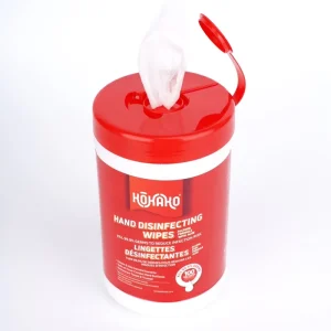 100 Pieces Hands Cleaning Non Woven Wet Wipes Canister Packing Sanitizing Wet Wipes 80ct