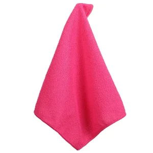 100% Polyester Microfiber Streak-Free Cleaning Cloth for Household Use