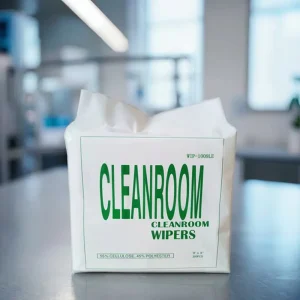 100% Polyester Reusable Cleanroom Wipes for LCD Panels and Electronics Displays, Low-Shedding Dust Cloths