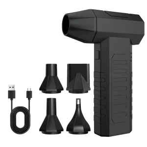 100000RPM Cordless Electric Air Duster Blower for Car, Computer, and Electronics Cleaning