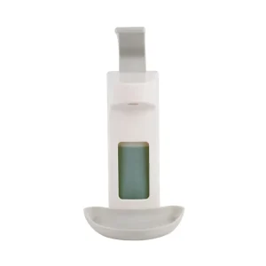 1000ml Medical Grade Plastic Elbow Press Wall Mounted Eco Friendly Alcohol Hand Sanitizer and Soap Dispenser for Hospital Use