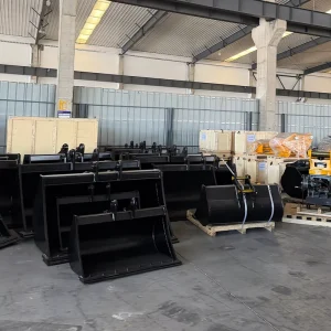 1000mm/1200mm Width Excavator Garden Mud Bucket for Mini Excavator Ditch Cleaning