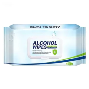 100Pcs Cotton Barrel Alcohol Prep Pads Isopropyl 75% Alcohol Hand Sanitizer Wipes Alcohol Wipes 75% Large Pack
