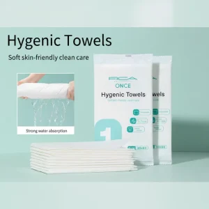 100pcs Super Soft Disposable Bath Towel SY471 Strong Absorption Cotton Face Towel for Beauty Salon Hotel Travel