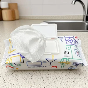 10PCS Swedish Dishcloth Eco Friendly Non Woven Extra Soft Unscented Household Cleaning Wet Wipes Premium Cleansing Wipes