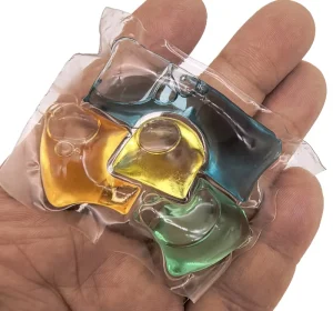 10g 5-in-1 Detergent Pods Deep-Cleaning Detergent Gel Liquid Capsules Bulk Washing Capsules
