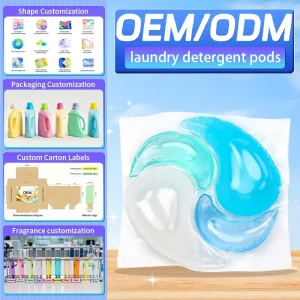 10g Antibacterial Laundry Detergent Pods for Apparel