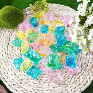 10g Eco-Friendly Disposable Laundry Detergent Pods Cleaning Power Lavender Fragrance Color Protection