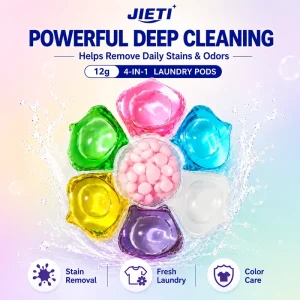 10gm Beautiful Life Fragrance 7-in-1 Washing Pods Capsule Laundry Detergent Pods OEM ODM Private Label Deep Cleaning Long