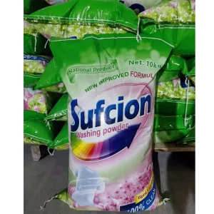 10kg Floral Scent Eco-Friendly Stain Remover Rich Foam Washing Powder for Apparel