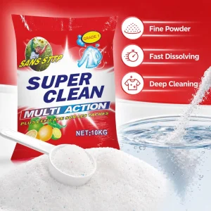 10kg OEM All Purpose High Foam Clothes Laundry Detergent Washing Powder Soap for Hand Wash From China Factory