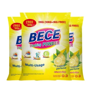 10kg Rich Foam Washing Powder Detergent Strong Fragrance with Hand Wash & Machine Wash Laundry Detergent for Senegal Market