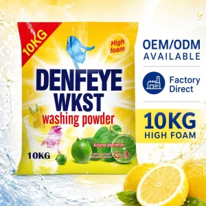 10kg High-Foam Laundry Detergent Powder for Senegal