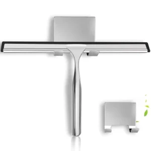 12 Inch Shower Door Bathroom Window and Car Glass Universal Shower Scraper Cleans Glass Without Scratch