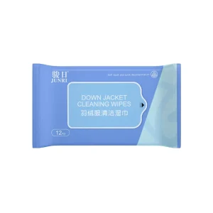 12 PCS Non-Woven Cleaning Wet Wipes Stain Remover for Down Jackets