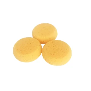 12-Piece 7*7*4 cm Round Clay Sponges Pottery and Acrylic Painting Scouring Pads for Artists and Painters