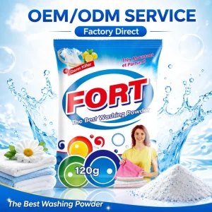 120G Powder Soap Washing Powder Laundry High Foam Detergent Laundry Powder Soap Detergente Para Ropa