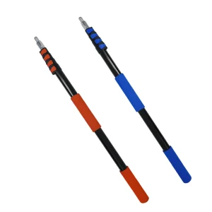 12FT Lightweight Telescopic Window Cleaning Tool Adjustable Extendable Aluminum Telescopic Pole