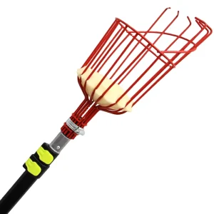 12FT Telescopic Fruit Picker Pole Long Handle Extension Garden Tool for Apple Picking Other Garden Tools