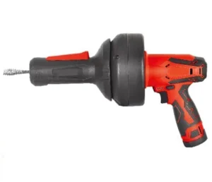 12V Drain Cleaner Cordless Automatic Lithium Ion Cleaner Toilet and Kitchen Plumbing Sewer Dredge Power Tool