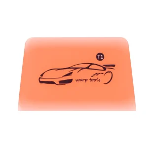 12cm Isosceles Trapezoid Soft Rubber Squeegee, Full Edge, Moderate Hardness, Non-Scratch Car PPF Color Change Wrap Tool
