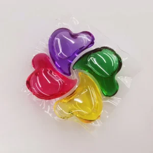12g 4 In 1 Anti Bacteria Water Soluble Film Laundry Detergent Liquid Pod Laundry Gel Capsule Washing Ball
