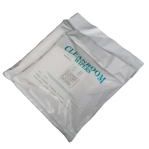 12×12 Inch 160GSM Absorbent Class 100 Polyester Lint-Removing Sub-Microdenier Cleanroom Wiper Cloths