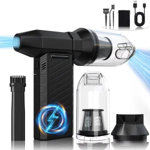 131000RPM Best selling Electric air duster Blow and Suction 2 in 1 air Dust Blower for Automotive and Household Cleaning