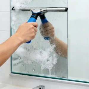 14 Inch Commercial Heavy Duty Handheld Squeegee Perfect Mirror Shower Door Window Shine Efficient Water Foam Removal Commercial