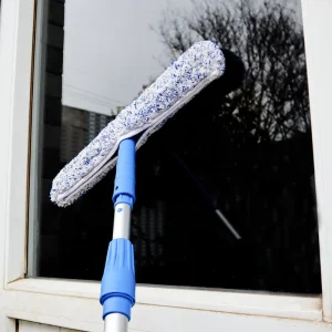 14 Inch Professional Plastic Thick Squeegee Window Cleaning Tool Set Washer Sleeve for Household Cleaning