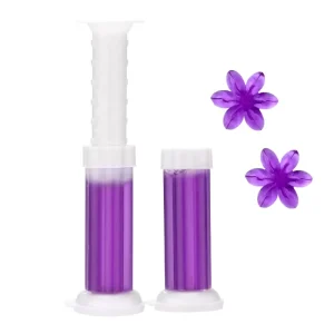 15 Stamp Scented Toilet Cleaner Bowl Gel Stamp Kit with Air Freshener Dispenser